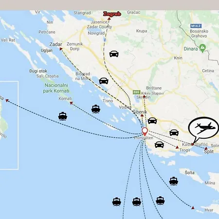 Sunhill Dario Apartment Primosten